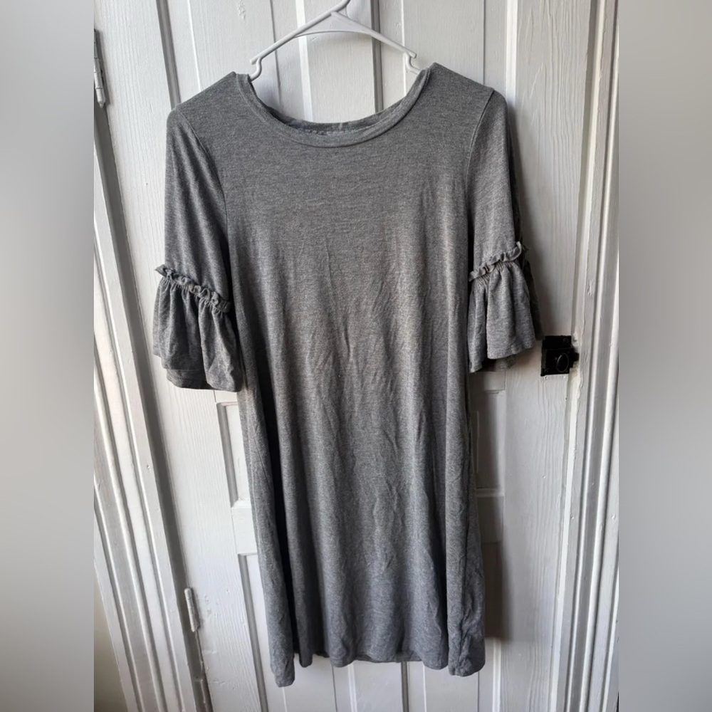 💓⚡️$10 DEALS 
Cupio Heather Gray Mini Dress Size Small